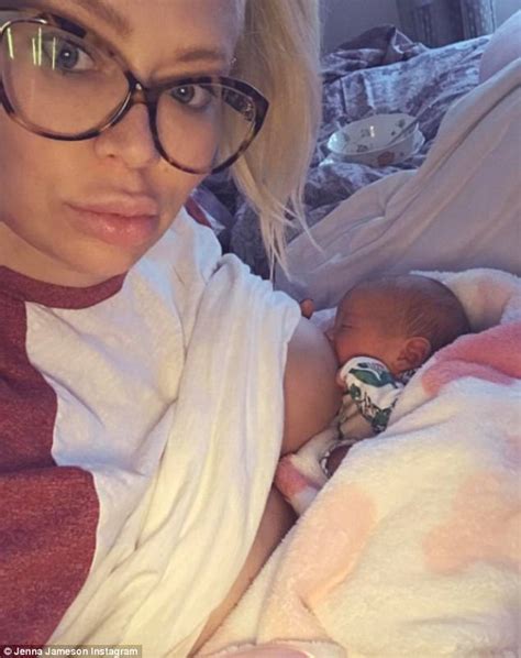 Jenna Jameson Shares A Photo Of Herself Breastfeeding Daily Mail