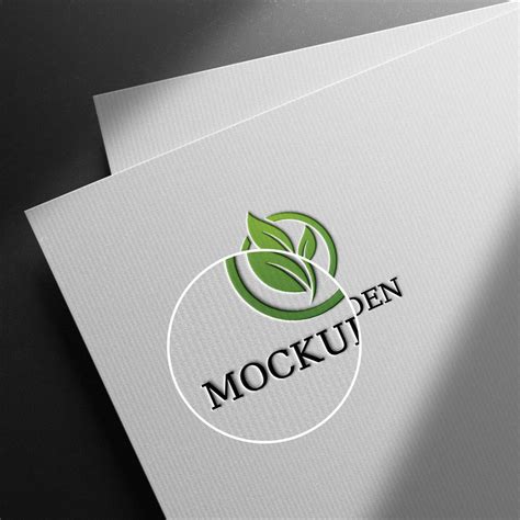 Free Logo Presentation Mockup Psd