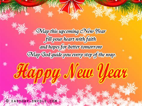 Happy New Year Greetings Messages Easyday