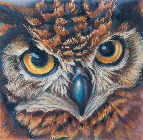 Owl 3 In 2020 Oil Painting Wildlife Art Bird Artwork