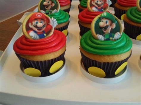 From cupcakes to crock pots and everything in between! My mario & luigi cupcakes | Easy christmas cupcakes ...