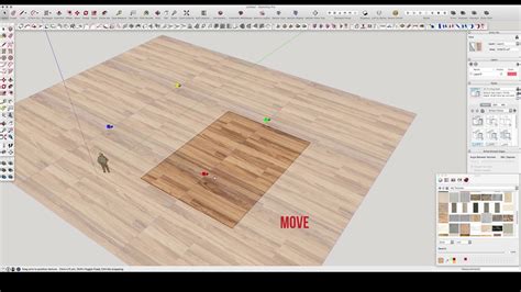 Quick Tut Easy Texture Position Androtate In Sketch Up Sketchup Lab