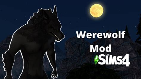 Werewolf🌙 Les Sims 4 Mod Werewolf Free Sims 4 Sims