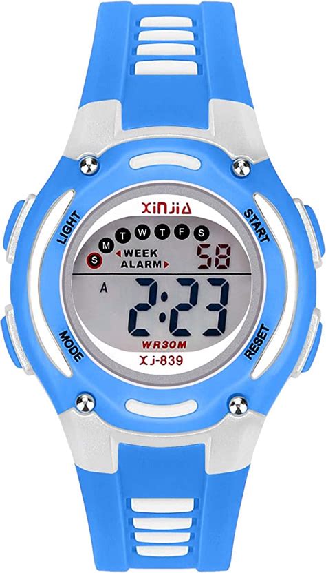 Kinderuhr Digital Für Jungen Mädchen50m 5atm Wasserdichte Armbanduhr