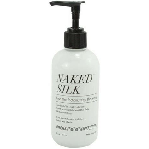 Naked Silk Water Silicone Hybrid Personal Lubricant 8 Fl Oz For Sale Online Ebay