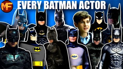 All 52 Batmanbruce Wayne Actors The Evolution Of Batman 1943 2023