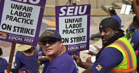Demanding Better Pay And Workplace Safety Bart Workers Go On Strike