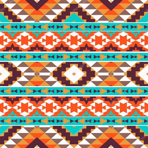 Colorful Aztec Pattern Stock Vector Image By ©smirno 35741359