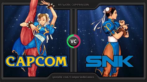 Artwork Comparison Of Capcom Vs Snk 2 Snk Vs Capcom Side By Side