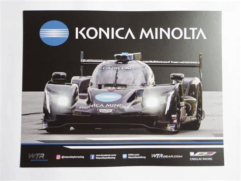 Konica minolta sensing europe b.v. Pin on Motorsport Racing Hero Cards & Autograph's IMSA ALMS WEC WTSC