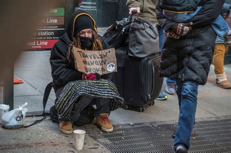 homeless woman telegraph