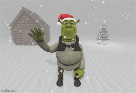 Shrek Wishes You A Merry Christmas By Fiddycentx On Deviantart