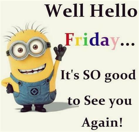 Minions Happy Friday Eve