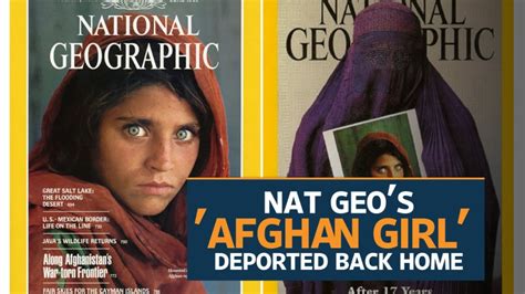 Pakistan Deports National Geographic Afghan Girl Youtube