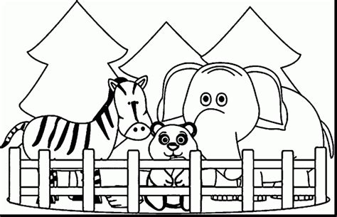 Download High Quality zoo clipart black and white Transparent PNG