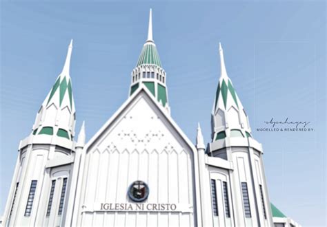 Iglesia Ni Cristo Central Temple 3d Model Ron Benedict Flickr