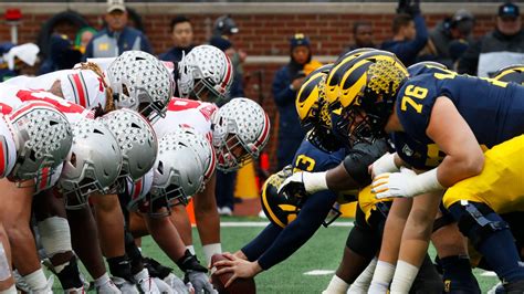 Ohio State Michigan Is Off Check Out Heated Moments From The Rivalry