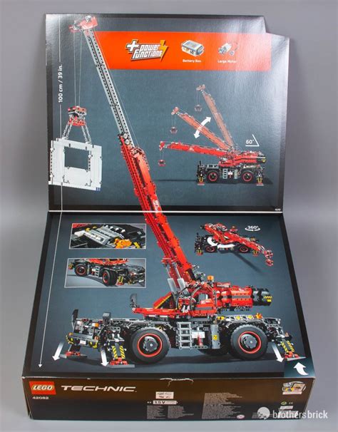 The Biggest Lego Technic Set Ever 42082 Rough Terrain Crane Review