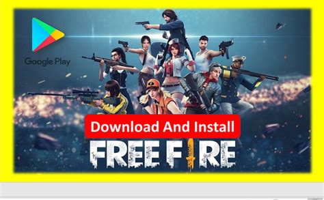 Garena Free Fire Game Download And Install From Play Store In