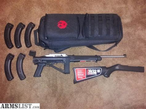 Armslist For Sale Nib Ruger 1022 Takedown Folding Stock 5 Bx 25