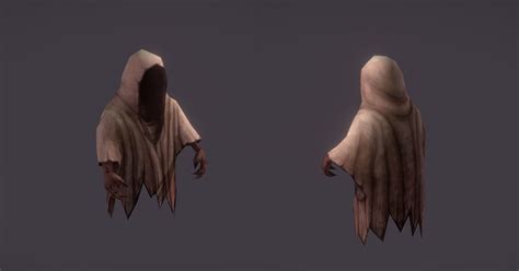 3d Ghost Enemy With Animations Cgtrader