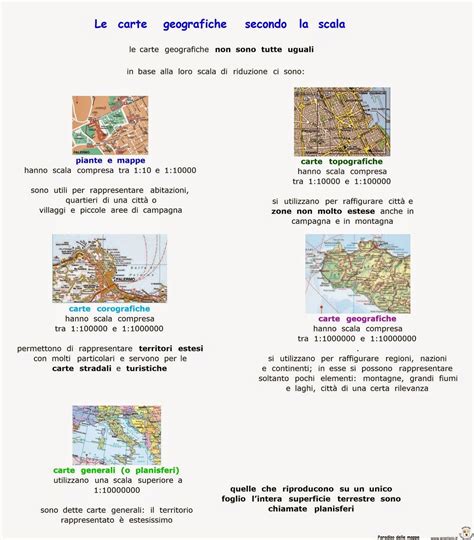 Paradiso Delle Mappe Le Carte Geografiche Secondo La Scale Geografia