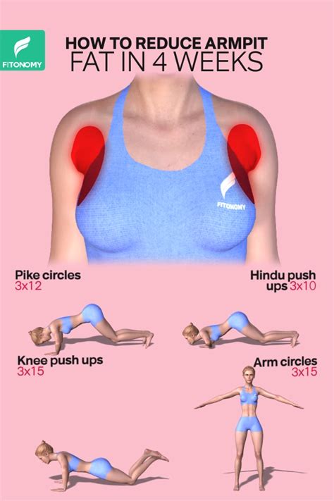 Workout How To Reduce Armpit Fat In 4 Weeks Workout Aesthetic Photos