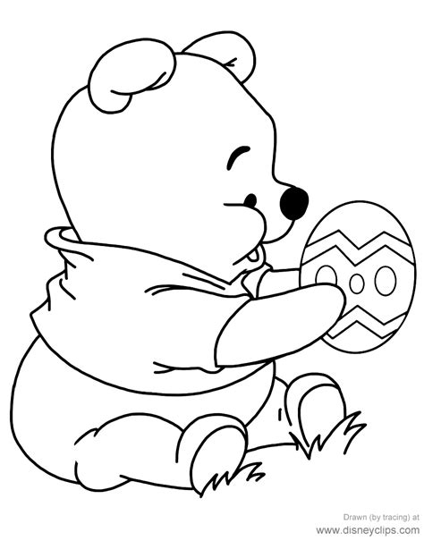 This post may contain affiliate links. Printable Disney Easter Coloring Pages (3) | Disneyclips.com