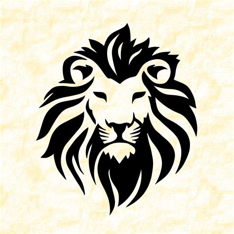 Lion Head SVG Lion Silhouette Lion Svg Lioness Svg Lion Png Dxf