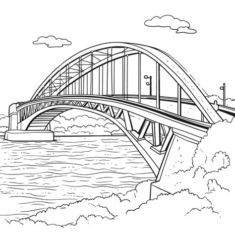 Bridge Coloring Pages Inspirational Best Free Bridge Coloring Pages