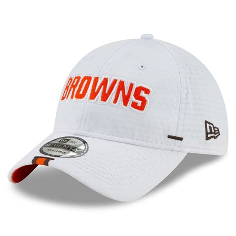 Mens New Era White Cleveland Browns 2019 Nfl Training Camp Official