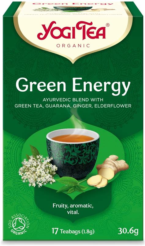 Yogi Tea Green Energy 17pss Raw Organic