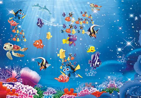 Finding nemo wallpapers ,images ,backgrounds ,photos and pictures in 4k 5k 8k hd quality for computers, laptops, tablets and phones. Finding Nemo Underwater Cartoon Full Wall Mural Photo ...