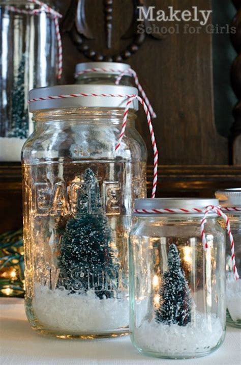 Dont Throw Out That Glass Jar Before You See These Christmas Ideas