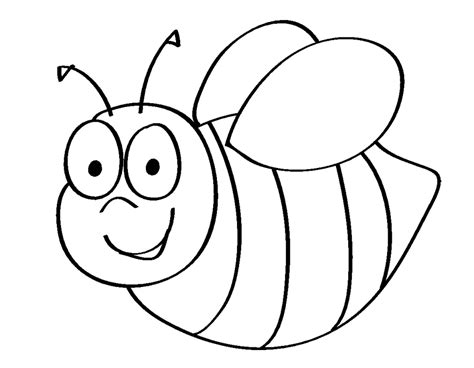 Gambar Mewarnai Lebah Untuk Anak Paud Dan Tk