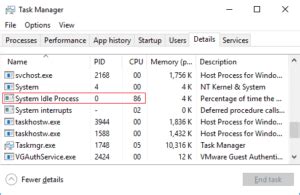 How To Fix High Cpu Usage By System Idle Process Techcult