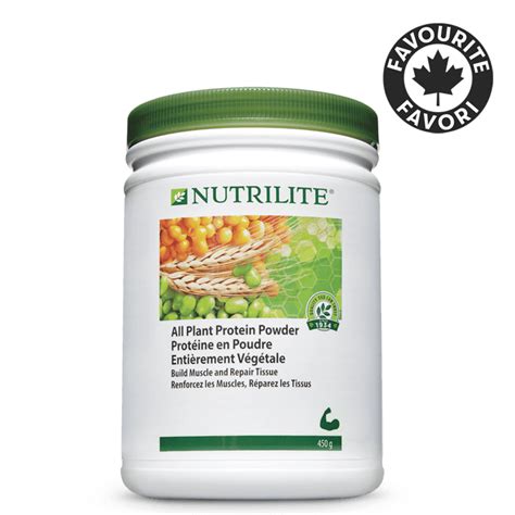 nutrilite™ all plant protein powder vitamins and supplements amway