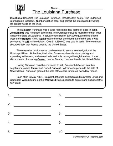 Printable Fourth Grade 4th Grade Social Studies Worksheets