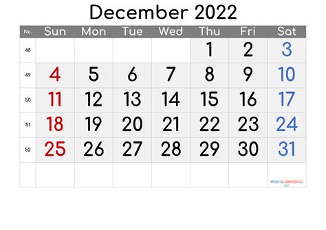 Free Printable Calendar December 2021 2022 And 2023 Free Printable