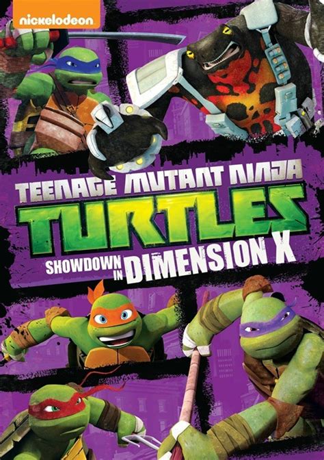 Teenage Mutant Ninja Turtles Showdown In Dimension X Dvd 2014 Dvd