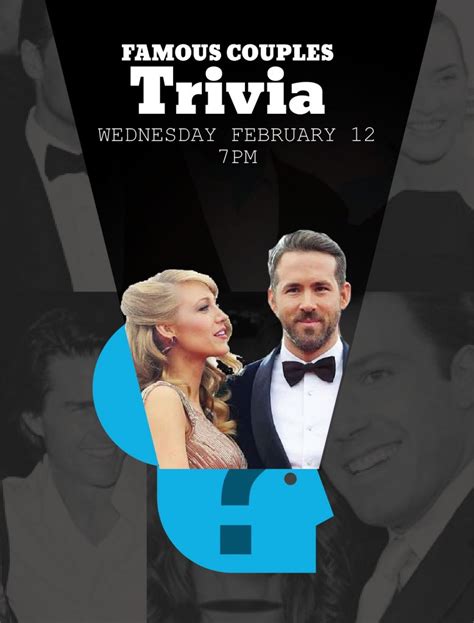 Famous Couples Trivia Night At The Buck And Ear Bar And Grill