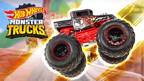 The Very Best Of Bone Shaker Monster Truck Highlights Hot Wheels Youtube