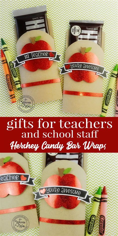 Its Written On The Wall Found 30 More Teacher Appreciation Sweet Treat Ts