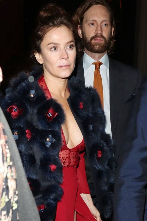 Anna Friel Showing Her Gorgeous Breasts In A See Through Dress The