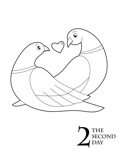 Coloring Pages Of Doves Collection | Christmas coloring books, Coloring