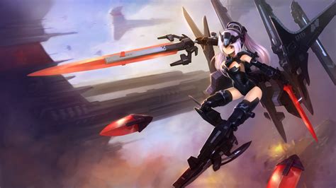 Mecha Anime Girl 5k Wallpapers Hd Wallpapers Id 25045