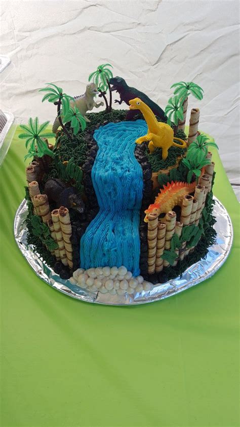 Dinasour Birthday Cake Dinasour Cake Dinosaur Themed Birthday Party