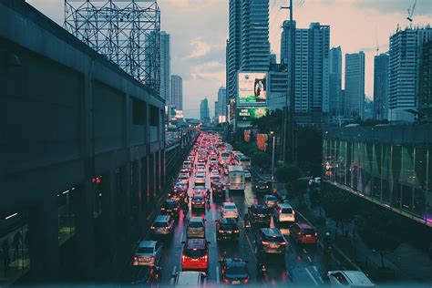 Online Crop Hd Wallpaper Philippines Metro Manila Traffic Cars