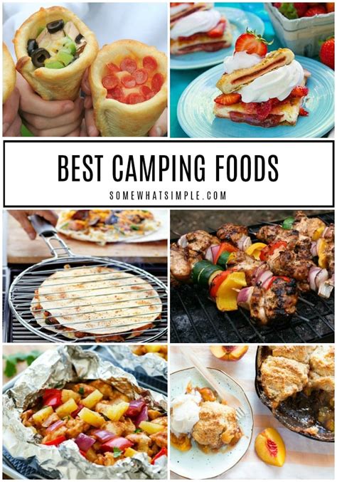Easy Camping Food Recipes 15 Quick Ideas Somewhat Simple