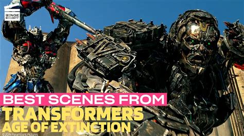 Best Scenes From Transformers Age Of Extinction Youtube